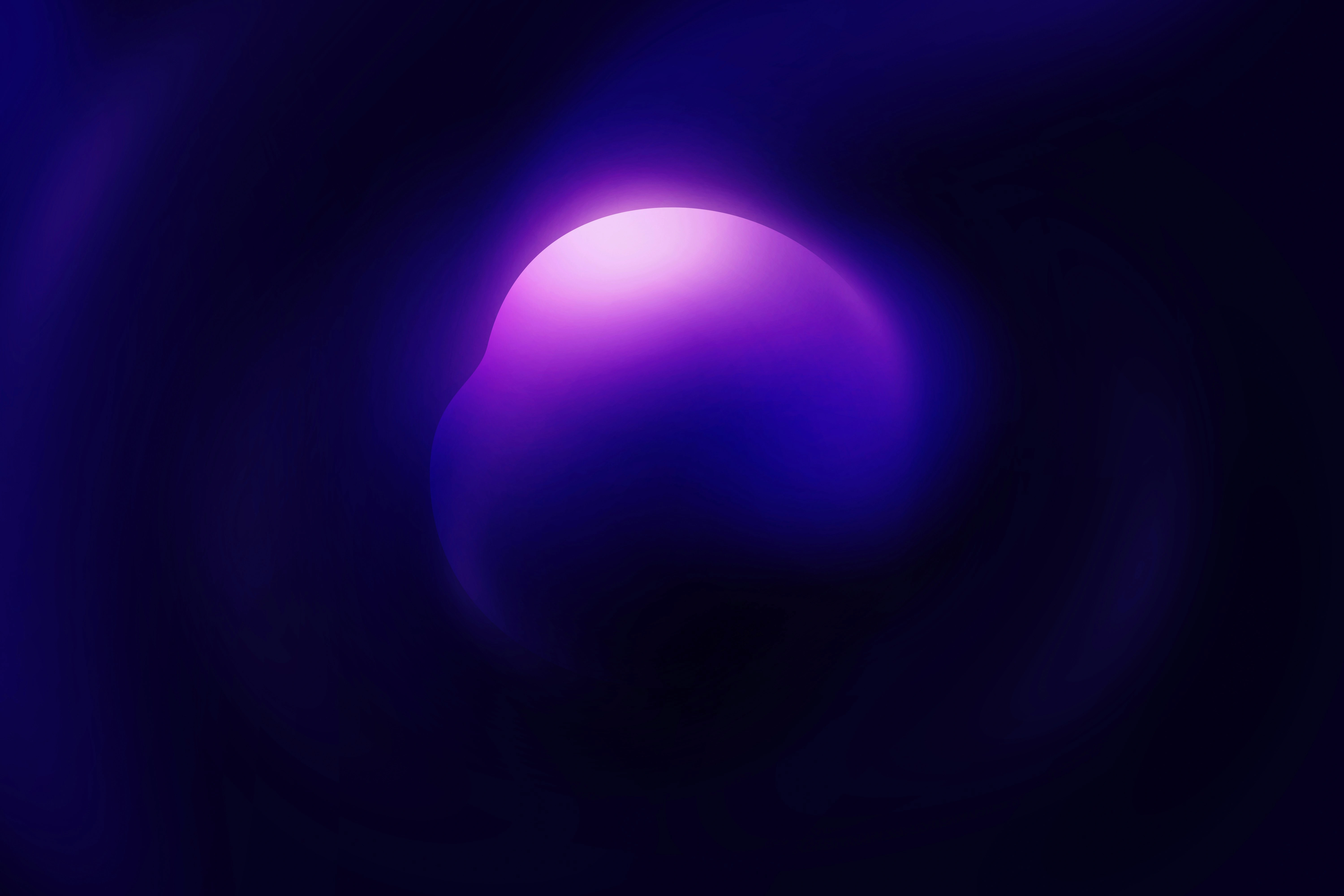 Purple abstract globe