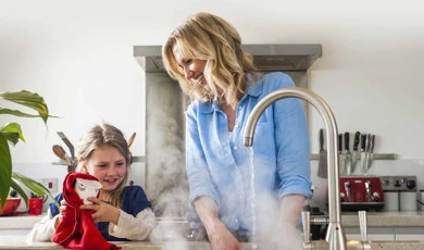 Watson Fuels Mum At Sink