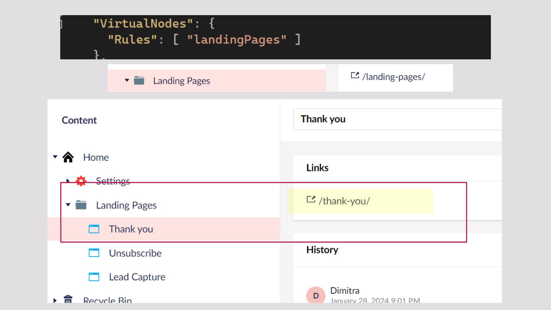 discipline virtual nodes