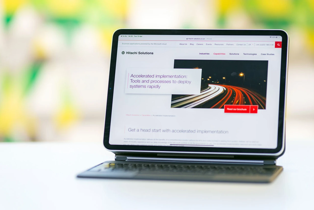 Hitachi Solutions case study image