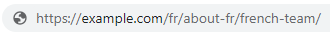 Url In French