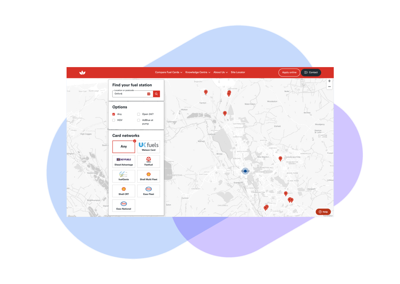 Watson Fuels site locator graphic