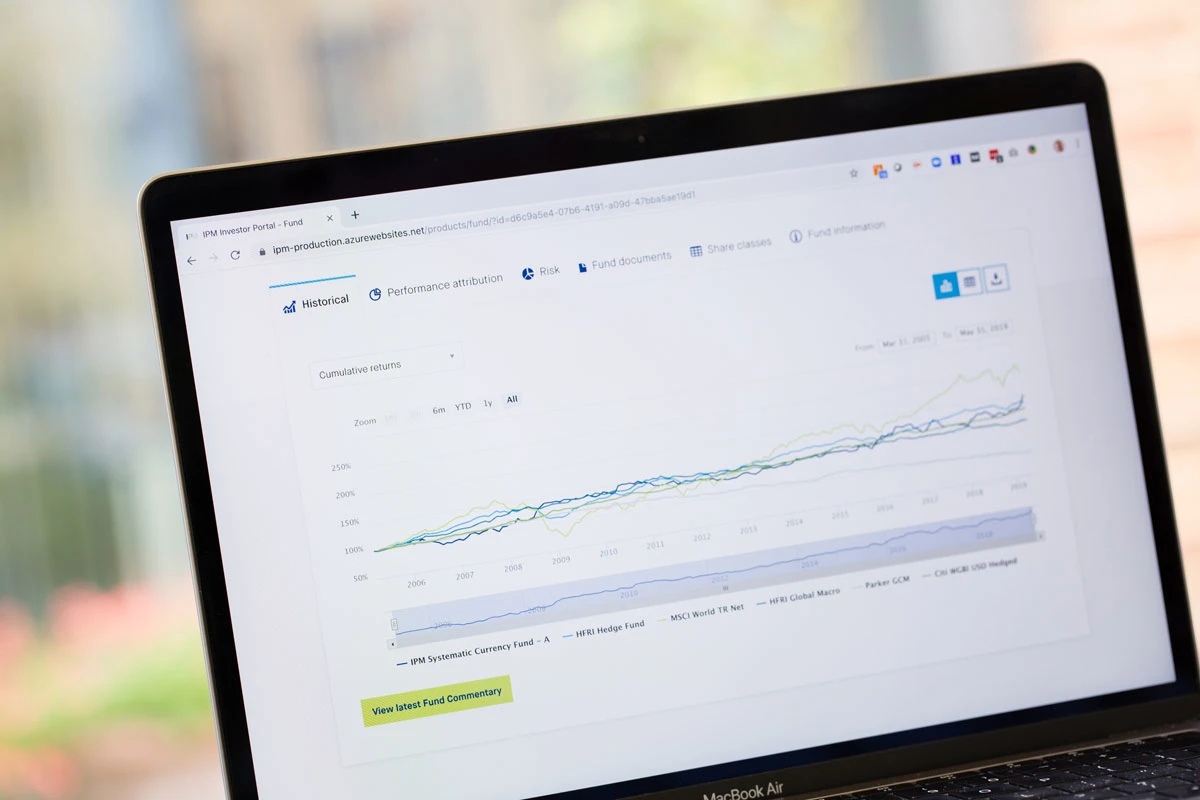 Investor portal for Asset and Wealth Management