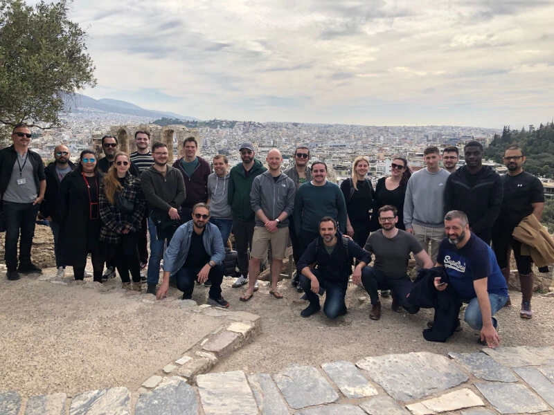 GrowCreate team in Athens